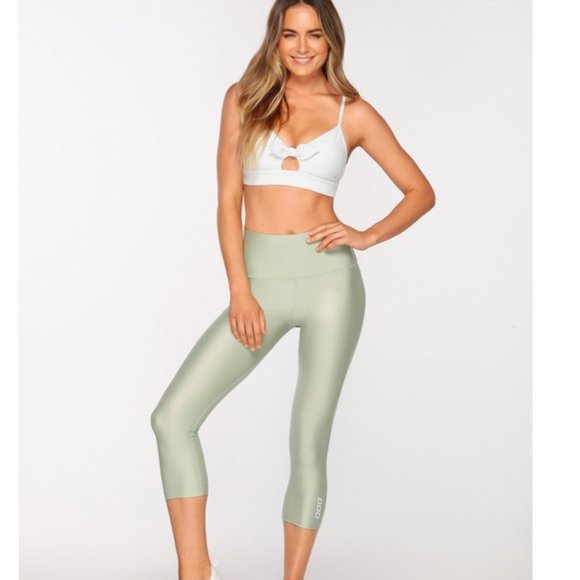 Lorna Jane Pants - Lorna Jane AWAKEN CORE 7/8 Green Tights/Leggings